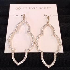 Kendra Scott 14K yellow gold over brass earrings